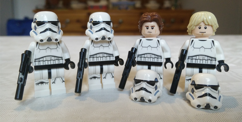Sterner face, same majestic Han Solo hair.